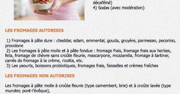 Les Aliments Autorisés Pendant La Grossesse Vivi B 